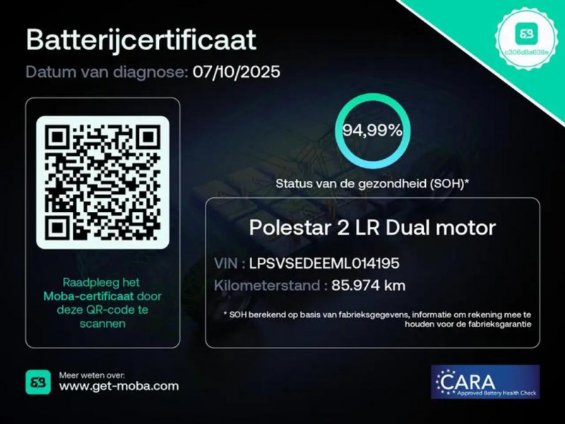 Polestar polestar 2 Long Range Dual Motor Launch 78kWh | Panoramadak | 2020 - photo n°5 Polestar polestar 2 Long Range Dual Motor Launch 78kWh | Panoramadak |  occasion à L'Union - photo n°5